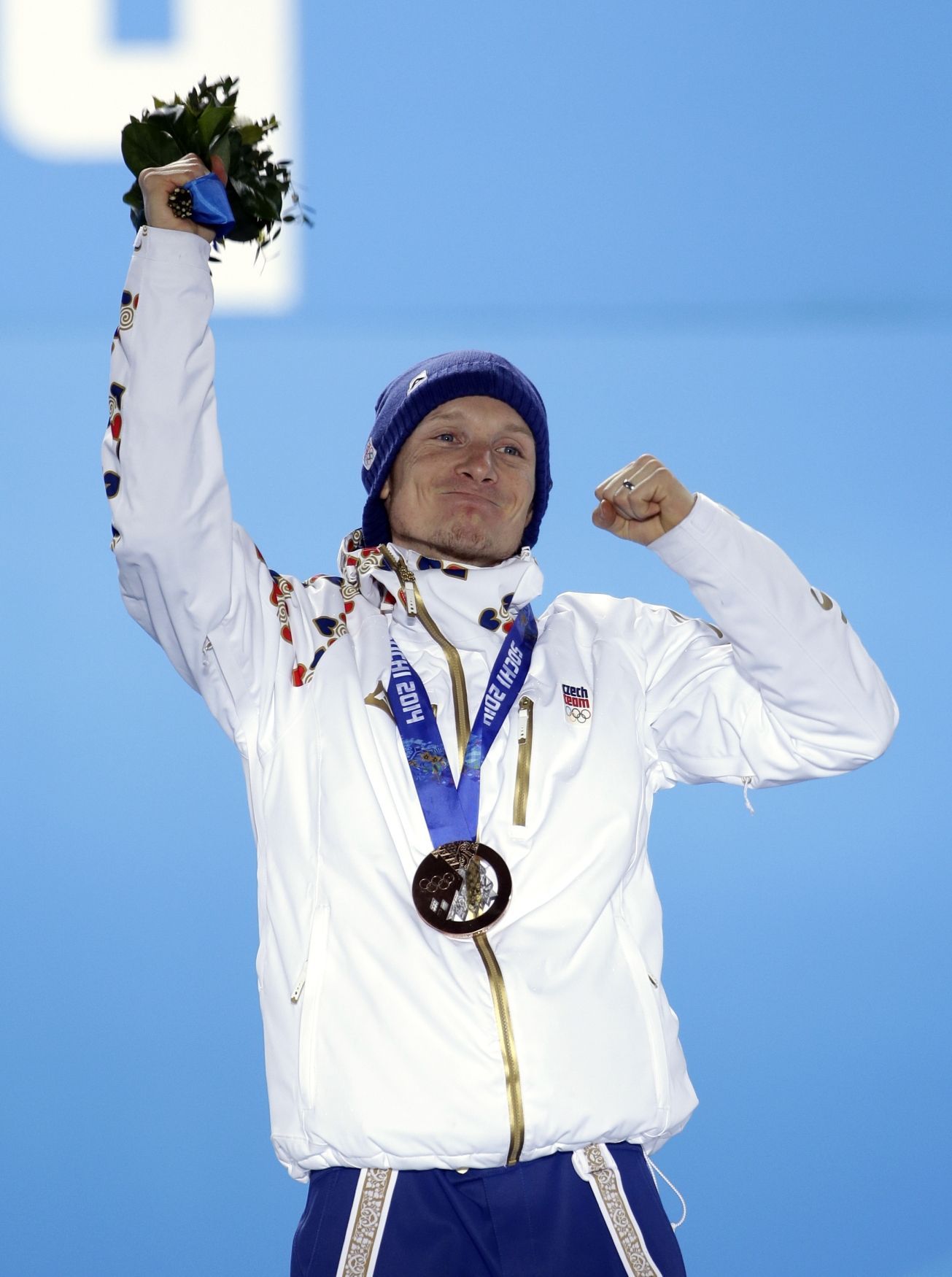 Soči 2014, biatlon: Ondřej Moravec s bronzovou medailí