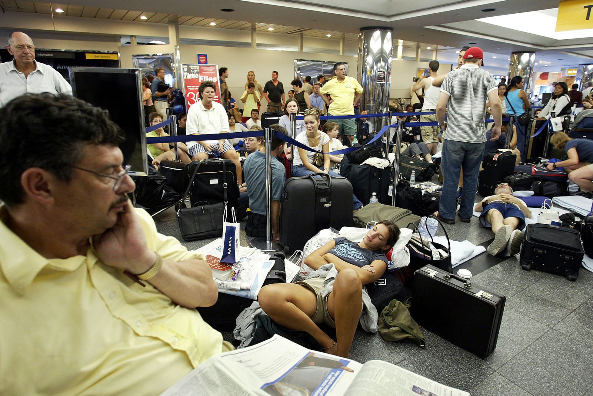 Fotogalerie / Uběhlo 15 let od masivního výpadku elektřiny na severovýchodě USA / Výročí / 14. 8. 2003 / Reuters / 30