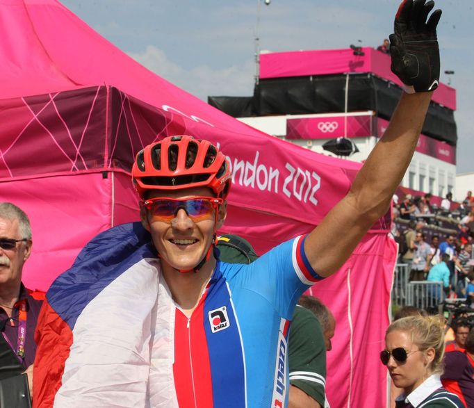 Biker Jaroslav Kulhavý na olympiádě v Londýně