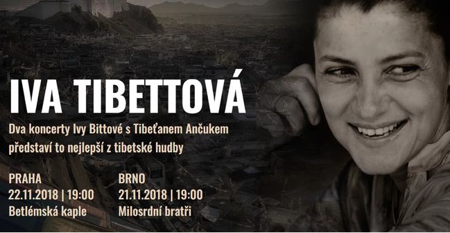 Zajděte na dobročinný koncert Ivy Bittové a Tibeťana Ančuka