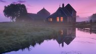 Magické ráno u mlýnů – Zaanse Schans, Severní Holandsko.