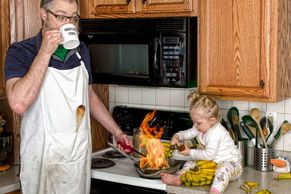 Nechala jsem je samotné jen chvilku! Takhle to dopadlo...