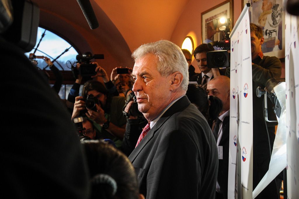 Prezidentské volby - Miloš Zeman