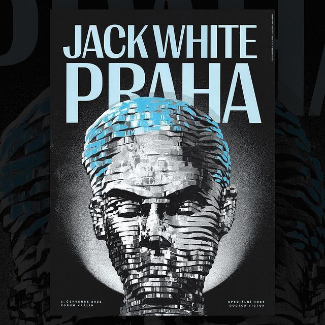 Jack White, Forum Karlín, plakát
