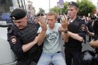 Alexej Navalnyj, demonstrace, policie