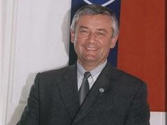 Ján Slota, the leader of the Slovakian National Party