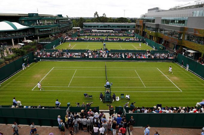 Letošní ročník tenisového Wimbledonu se opět bude těšit velkému diváckému zájmu.