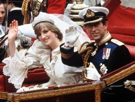 Svatba prince Charlese s Dianou - 1981