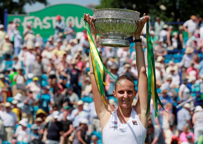 Karolína Plíšková ve finále na turnaji v Eastbourne