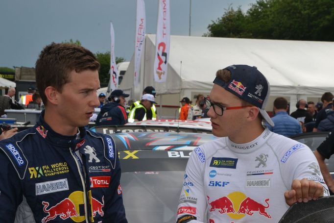 MS v rallyekrosu 2017, Lydden Hill: Timmy Hansen a Kevin Hansen