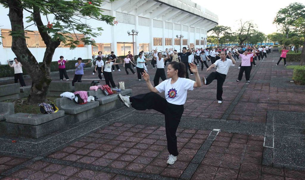Tai-chi v Yilan