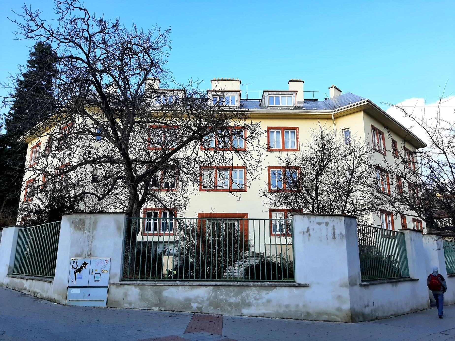 Brno Pisárky, Masarykova čtvrť, vily