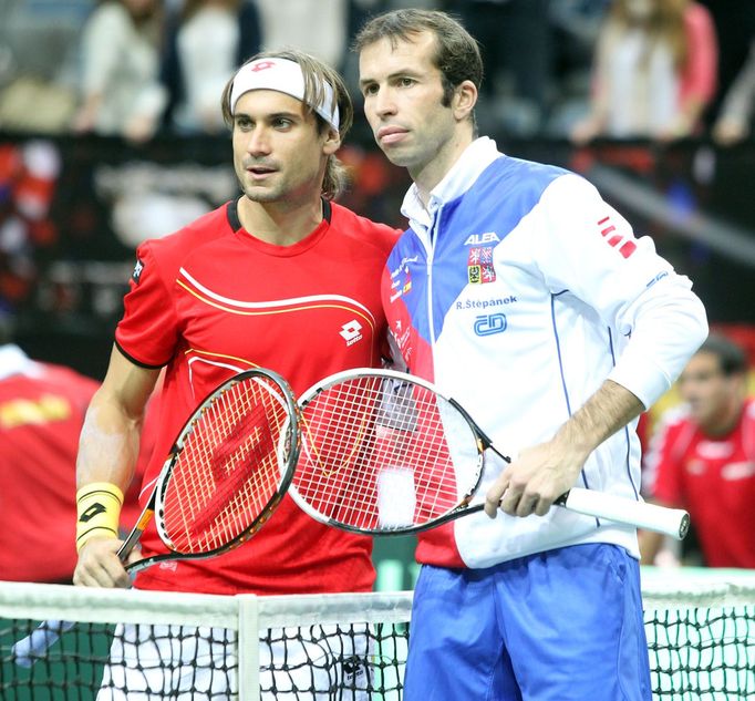 Finále Davis Cupu, zápas Radek Štěpánek - David Ferrer