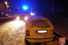 Hromadná dopravní nehoda zastavila provoz na dálnici D8 u Řehlovic ve směru na Německo