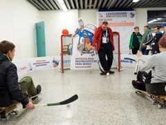 První náborové akce probíhaly už v Ostravě na mistrovství světa v para hokeji.