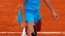 Smutná Ana Ivanovičová po vyřazení ve 4. kole Roland Garros