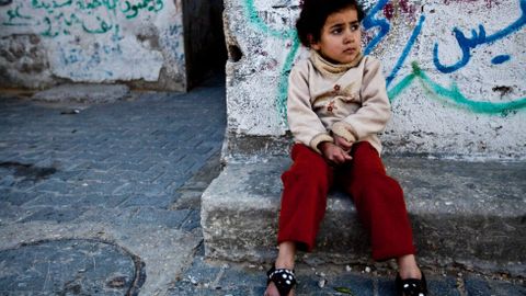 Palestinské děti tančí v rozbombardovaných domech, chtějí zapomenout na hrůzy války, říká Štuk