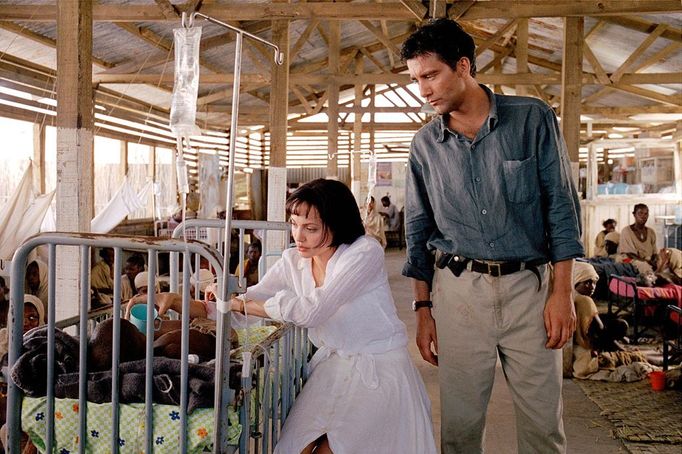 2003 - Beyond Borders - Movie Set 2003; Beyond Borders. Original Film Title: Beyond Borders, PICTURED: CLIVE OWEN, ANGELINA JOLIE, Composer: James Horner, Director: Martin Campbell, IN CAST: Clive Owen, Teri Polo, Angelina Jolie