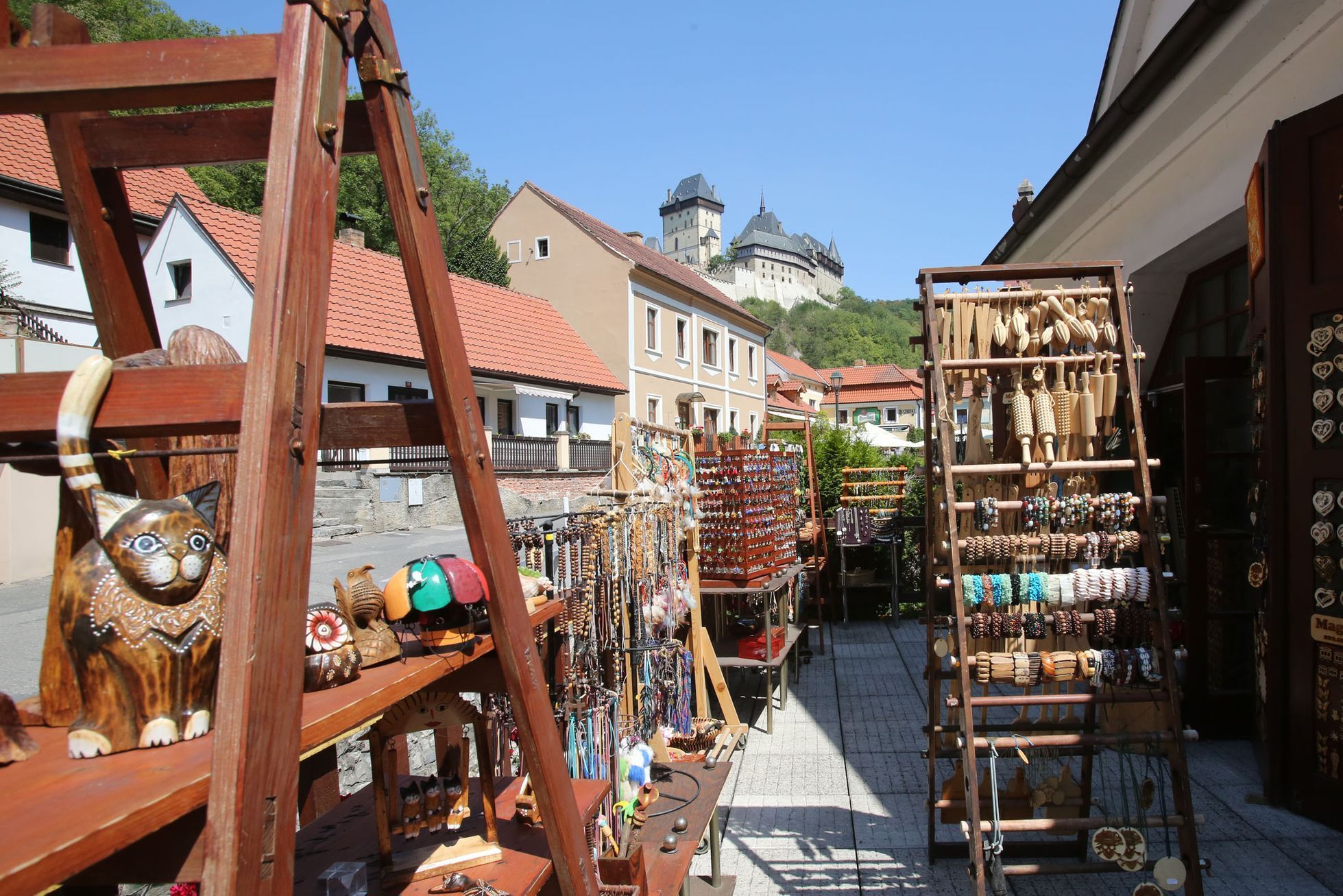 Karlštejn ve vedru