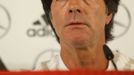 Joachim Löw na TK před zápasem s českým týmem v kvalifikaci na MS 2018