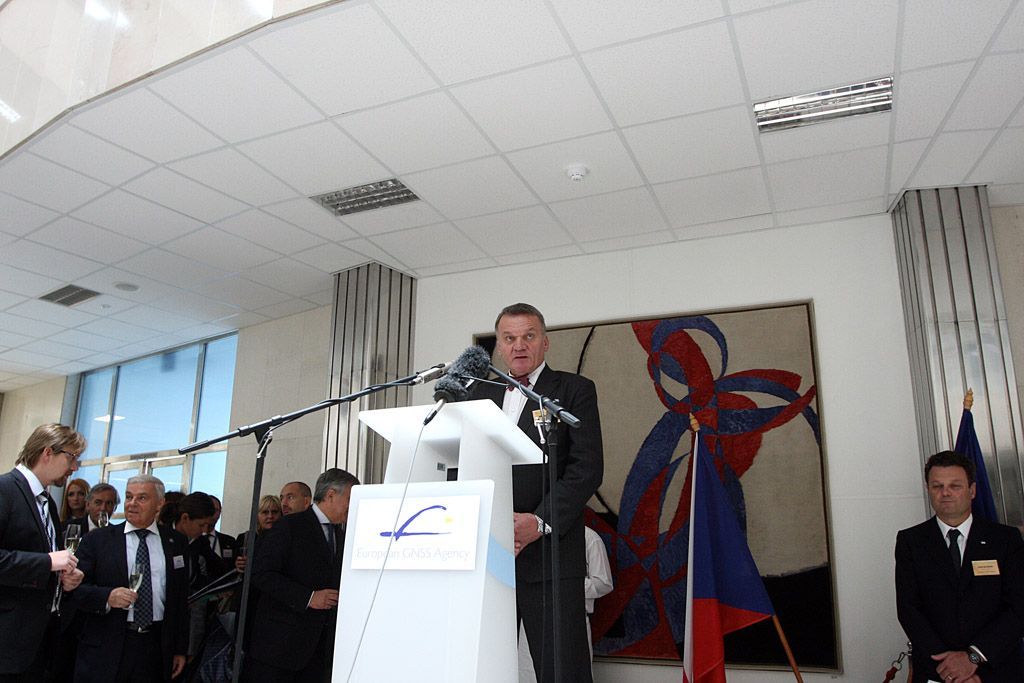 Otevření sídla evropského navigačního systému Galileo