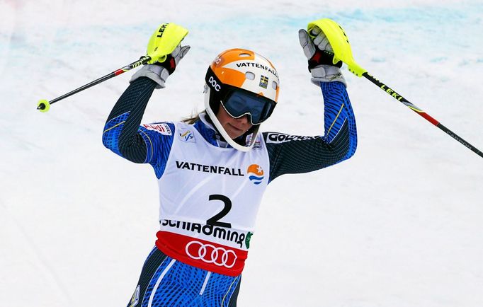 MS ve sjezodvém lyžování 2013, slalom: Frida Hansdotterová