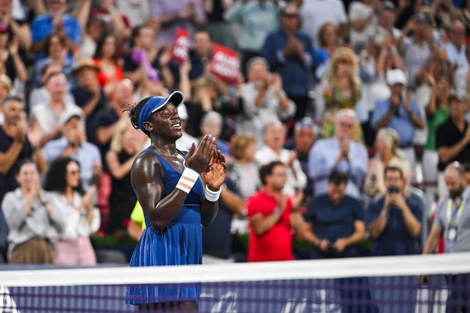 Victoria Mboková - Naomi Ósakaová (finále Montreal 2025)