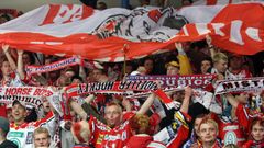 Hokej Sparta -Pardubice fanoušci