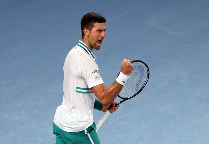 Australian Open 2021, semifinále (Novak Djokovič)