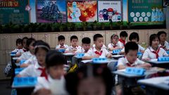 čína děti škola