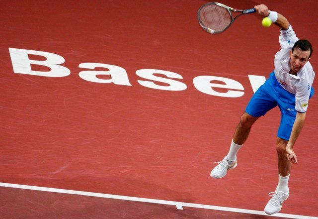 Radek Štěpánek v Basileji