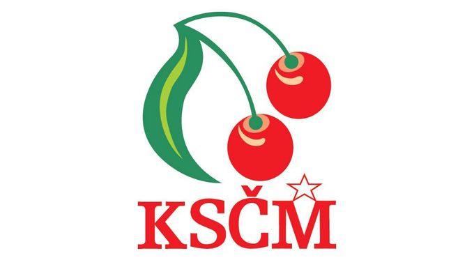 Logo strany KSČM.