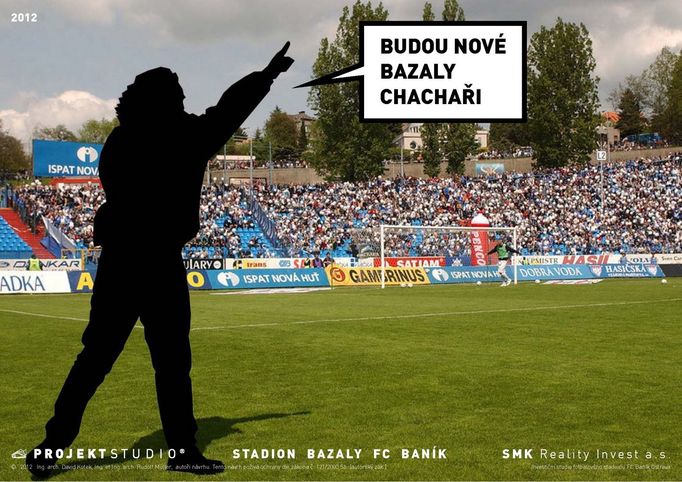 Nového majitele, společnost SMK Reality, a s ním i plány na nový stadion na Bazalech má od úterka FC Baník Ostrava. Nový majitel chce stabilizovat finanční situaci klubu a při optimistické variantě nový stadion postavit za tři roky.