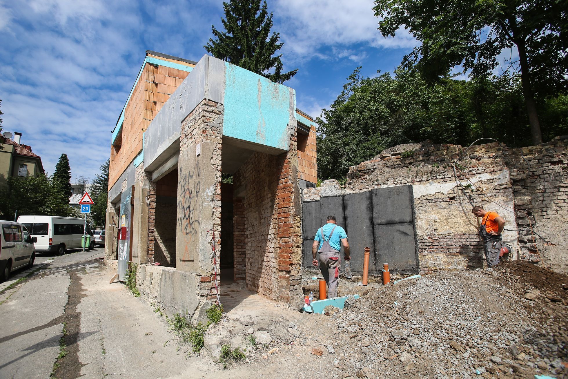 Prázdné domy Praha