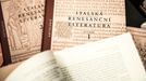Pohled do svazku Italská renesanční literatura.