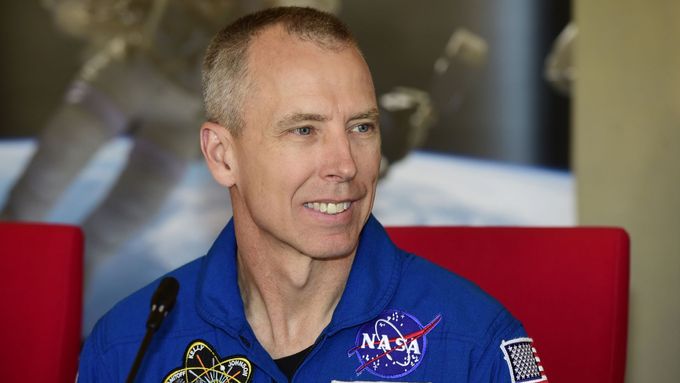 Americký astronaut Andrew Feustel.