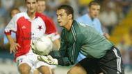 SLAVIA - OSIJEK - Podobnými zádrhely si prošla například Slavia. V roce 2000 ve třetím kole Poháru UEFA narazila na chorvatský Osijek a na jeho hřišti prohrála 0:2.