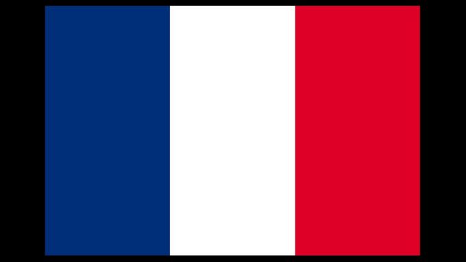 Vlajka Francie.