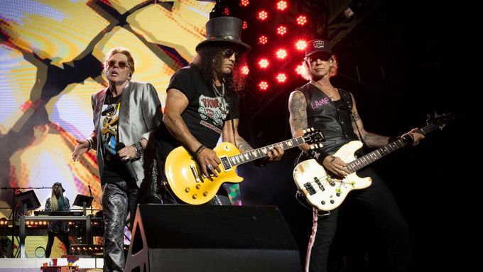 Hardrocková legenda Guns N' Roses vystoupí na Rock for People v neděli 15. června.