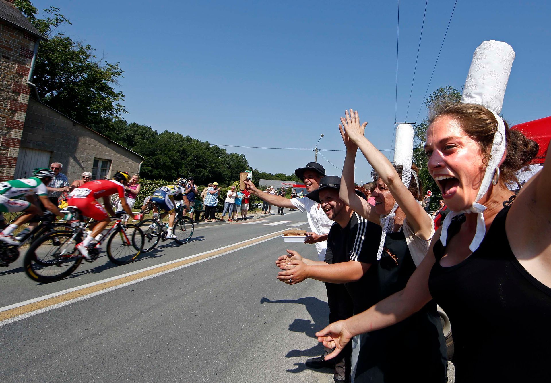 Fanoušci na Tour de France 2013