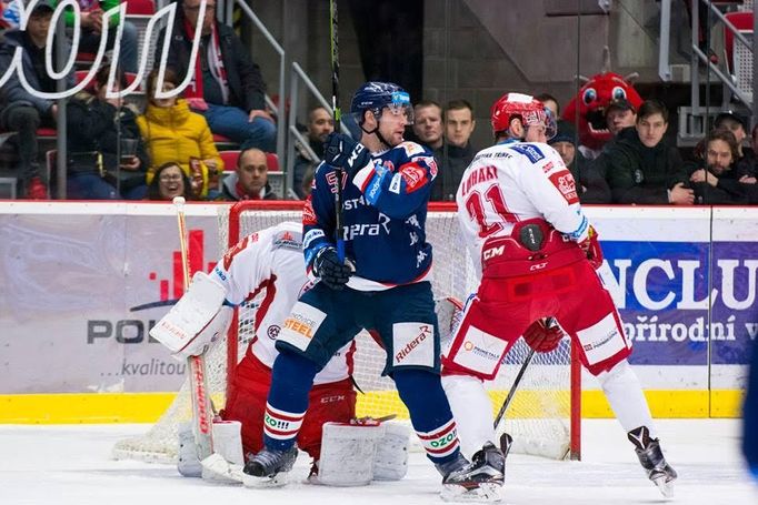 Rostislav Olesz během zápasu proti Třinci