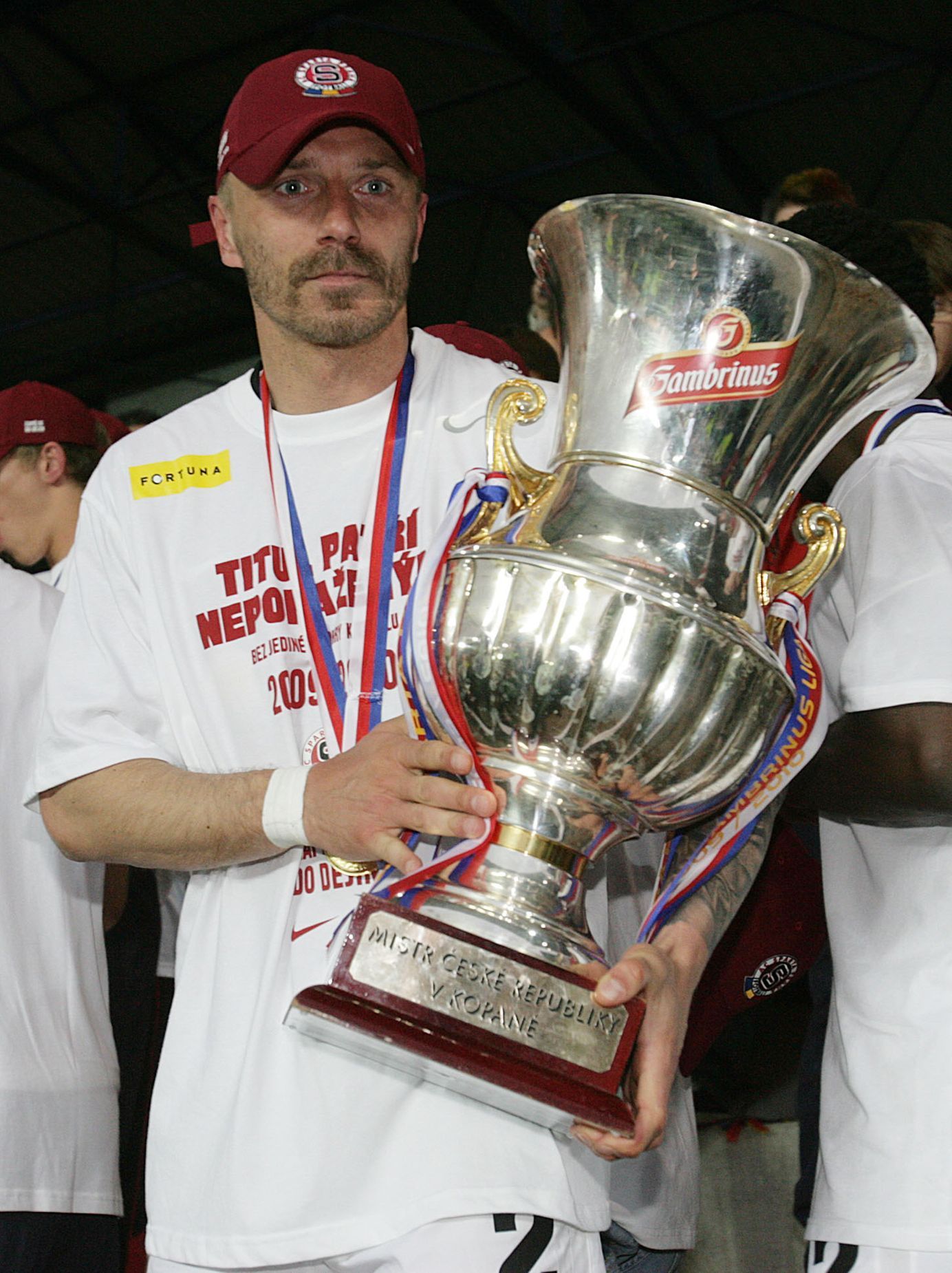 Sparťanské oslavy titulu v roce 2010 - Tomáš Řepka