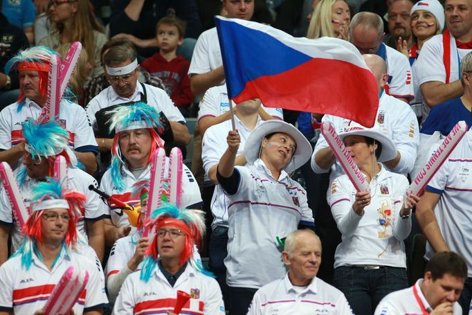 Fed Cup, finále 2014: čeští fanoušci