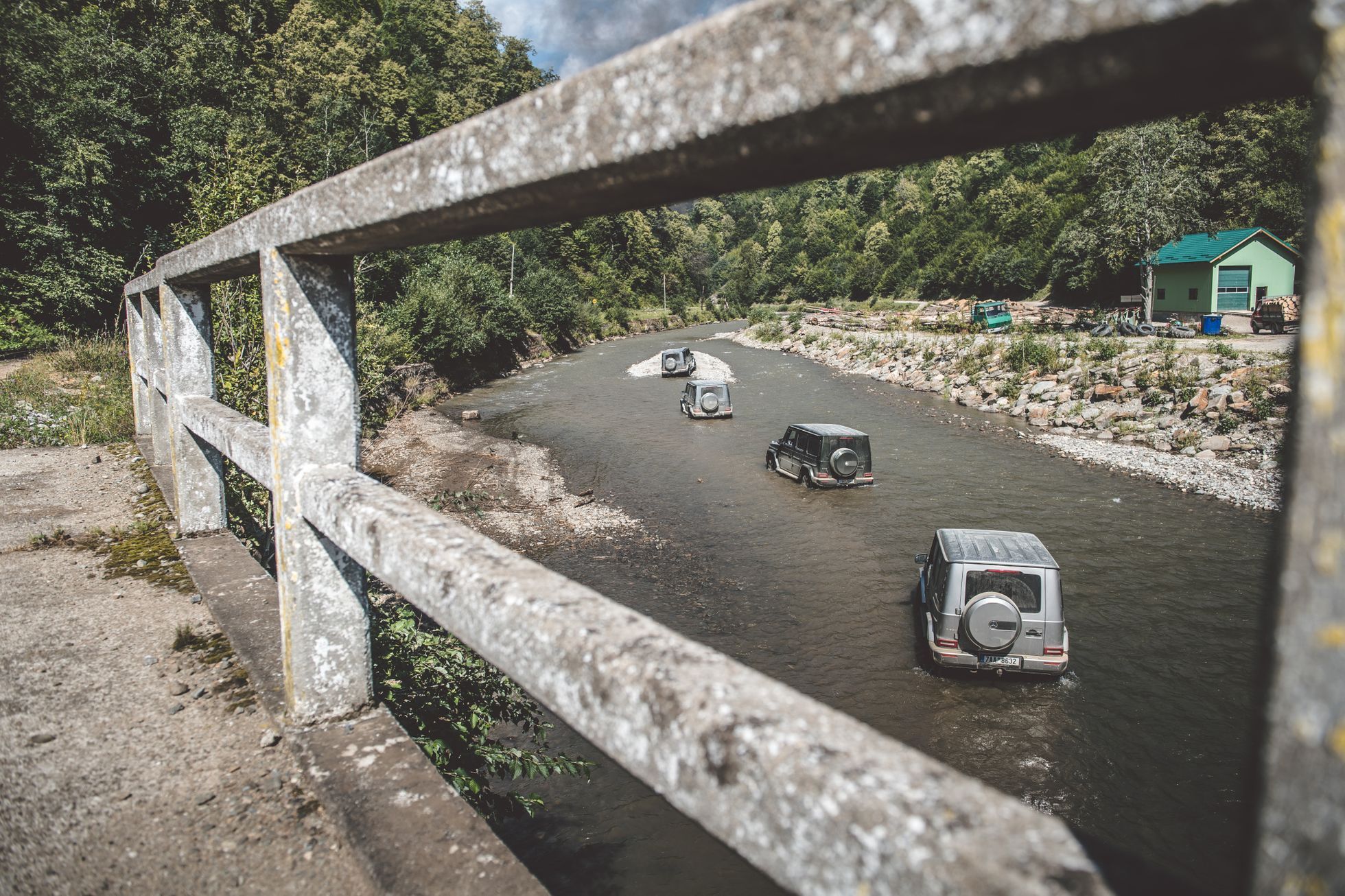 Mercedes-Benz G Rumunsko 2018
