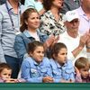 Mirka Federerová na Wimbledonu 2019