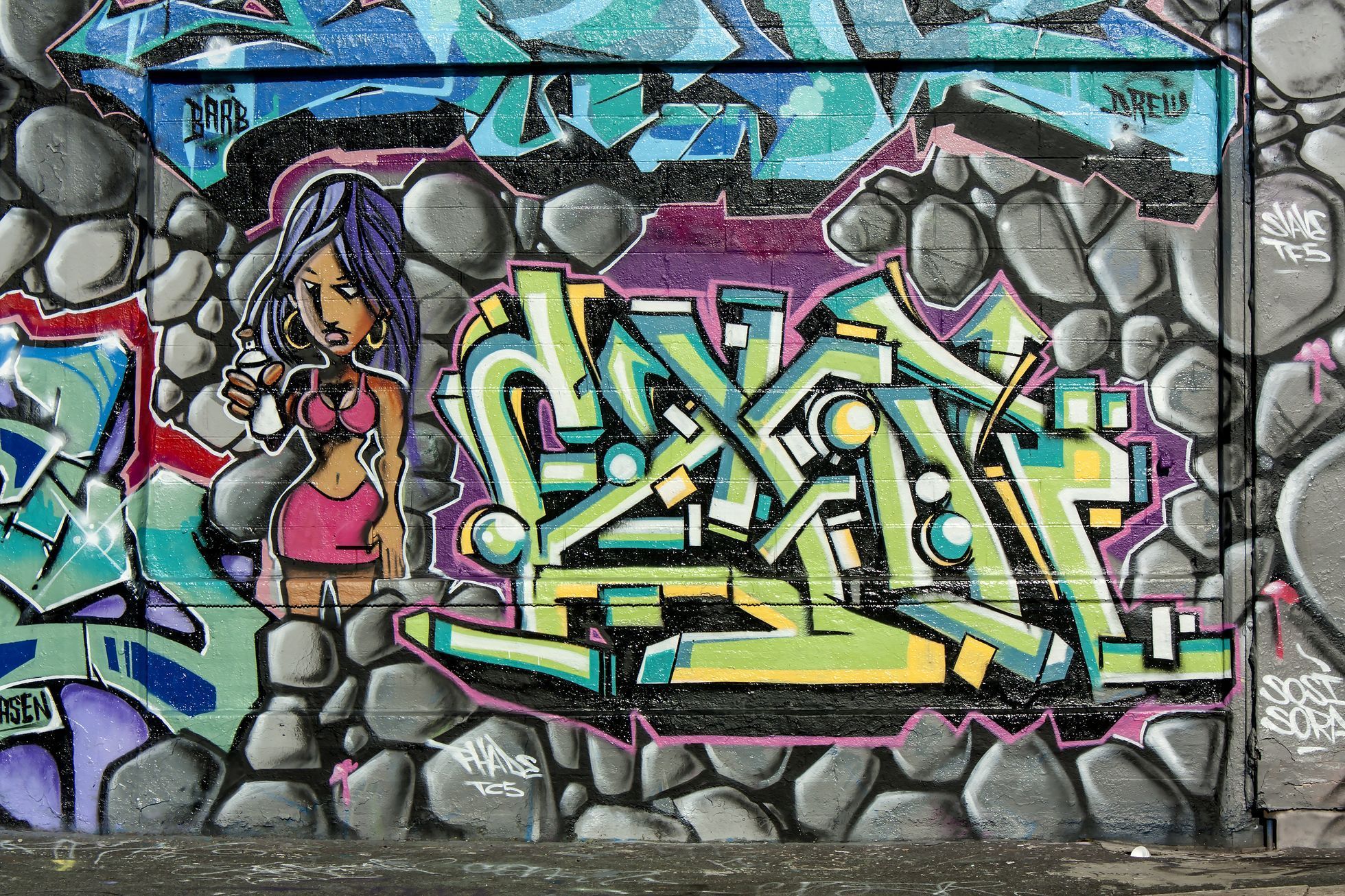 graffiti v New Yorku