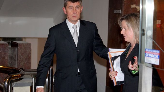 Ministr financí Andrej Babiš