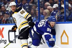 Češi v Bostonu jsou k nezastavení. Krejčí a Pastrňák se trefili při výhře nad Tampou