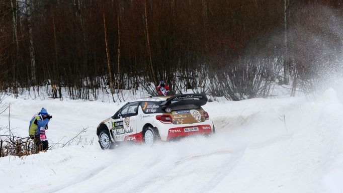 Švédská rallye 2015: Kris Meeke, Citroën DS3 WRC