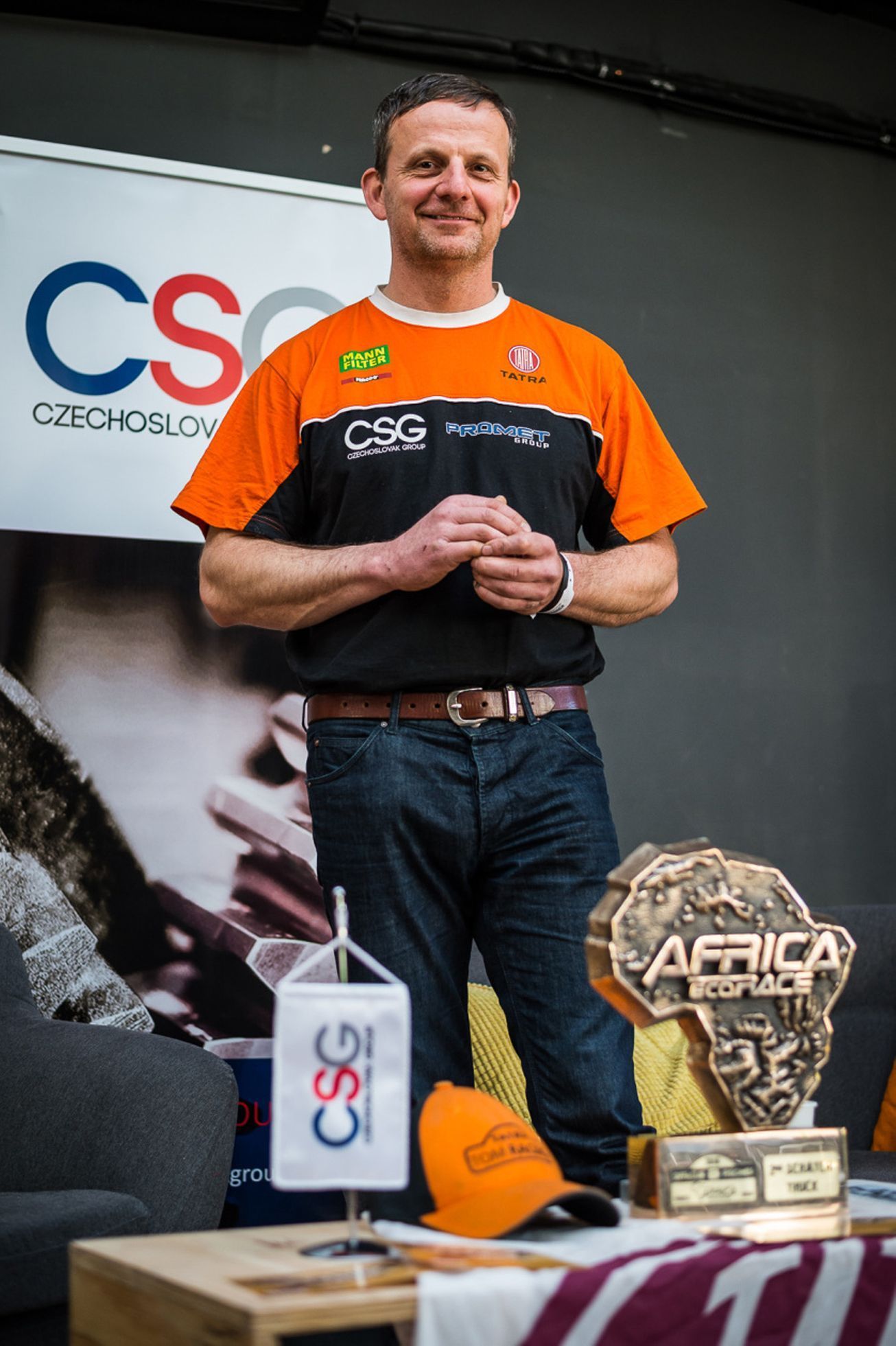 Tomáš Tomeček na Africa Eco Race 2018